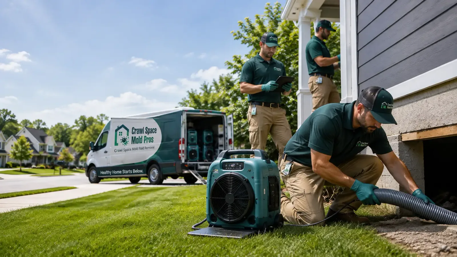 Crawl Space Mold Removal in West Jordan, UT